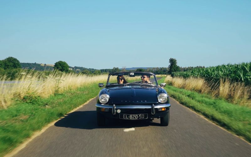 Les Portes du Luxembourg en voiture rétro