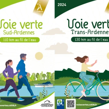 Carte Voies vertes Trans-Ardennes & Sud-Ardennes